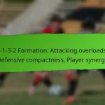 4-1-3-2 Formation: Creative playmaking, Defensive transitions, Tactical flexibility