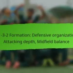 4-1-3-2 Formation: Width utilization, Space control, Player positioning