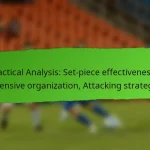 Tactical Analysis: Statistical insights, Performance metrics, Player efficiency